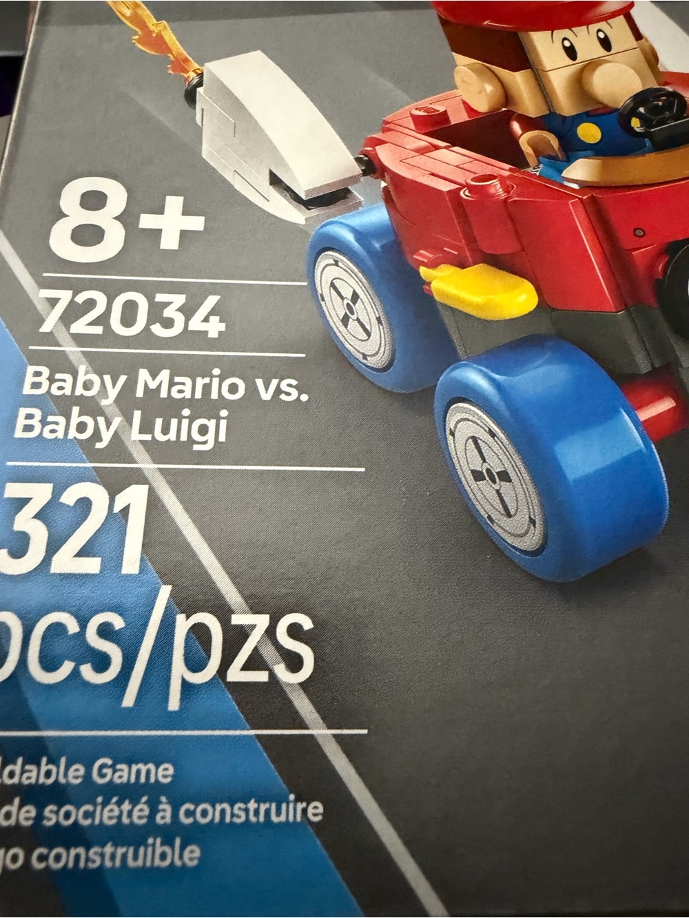 Lego Super Mario Kart Battle Set - Red, Green, Blue, Yellow Brand New - Picture 7 of 7